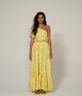 sultan dress yellow front