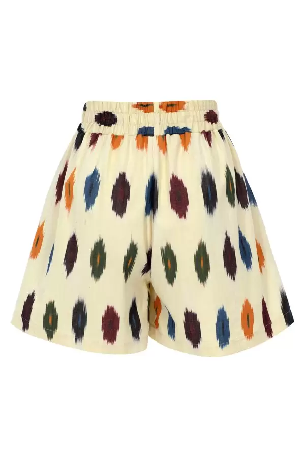 Boxer Shorts in Multi Dots Cotton Ikat